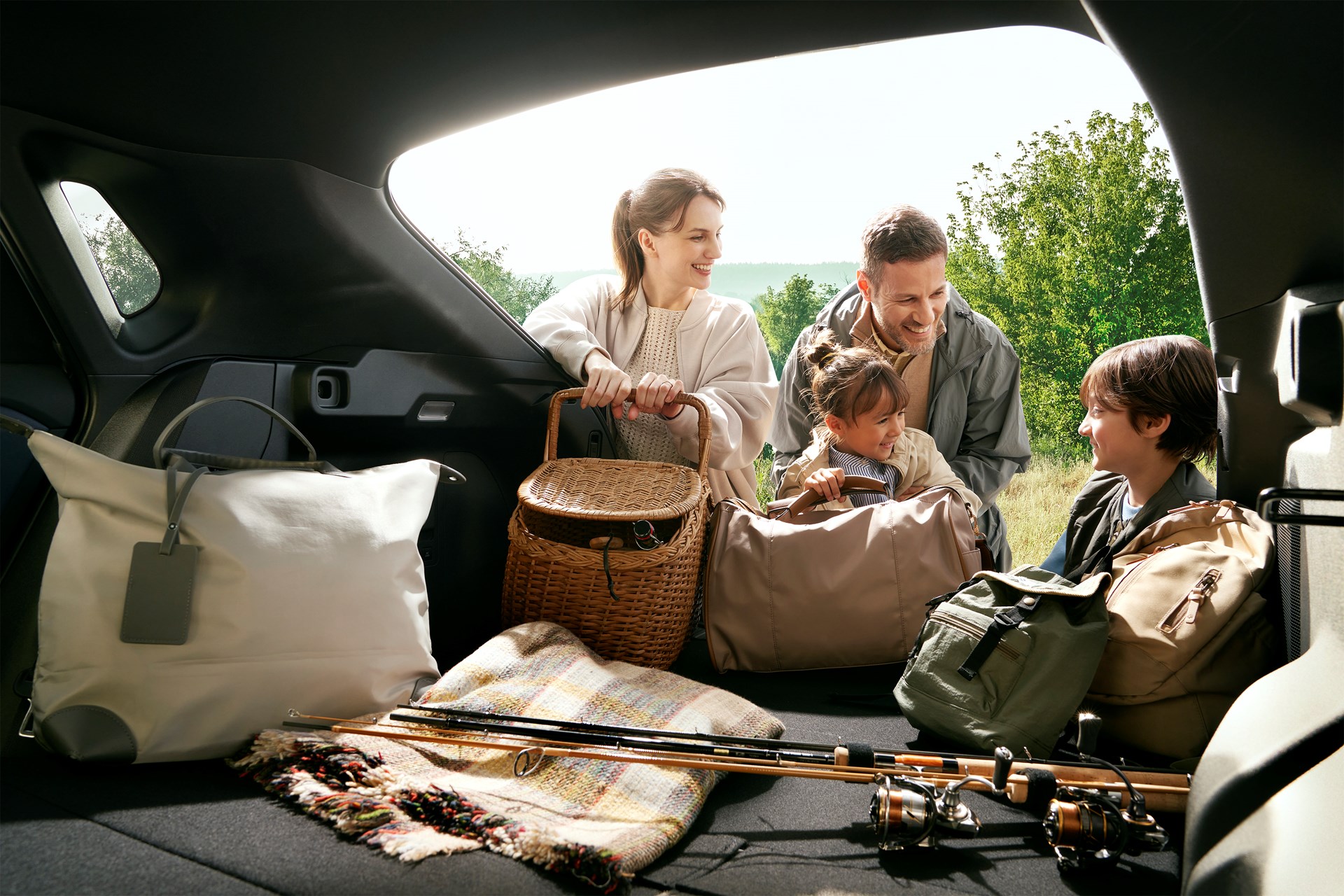 Solterra kofferruimte