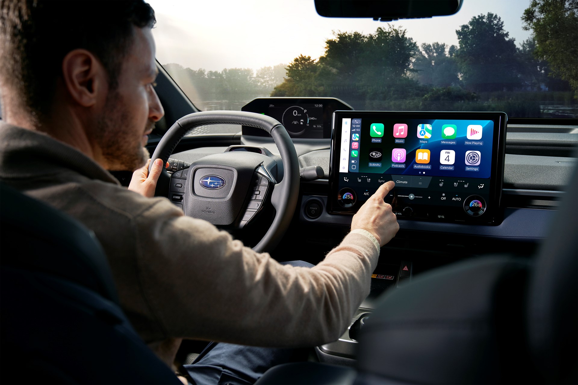 Solterra interieur dashboard